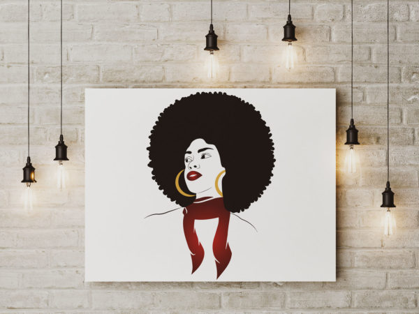 AFROdite Vector Illustration Picture