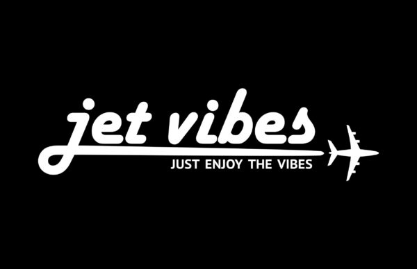 jet vibes logo design