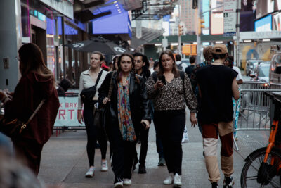 A walk through time, in focus and out of focus: A Photographic Journey Through New York's Time Square!