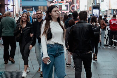 A walk through time, in focus and out of focus: A Photographic Journey Through New York's Time Square!